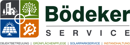 Bödeker Service – Objektbetreuung, Grünflächenpflege, Solarparkservice, Instandhaltung